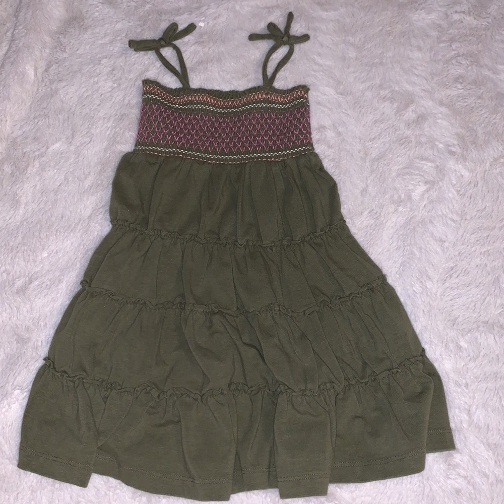 (3for $10) joe fresh green summer dress